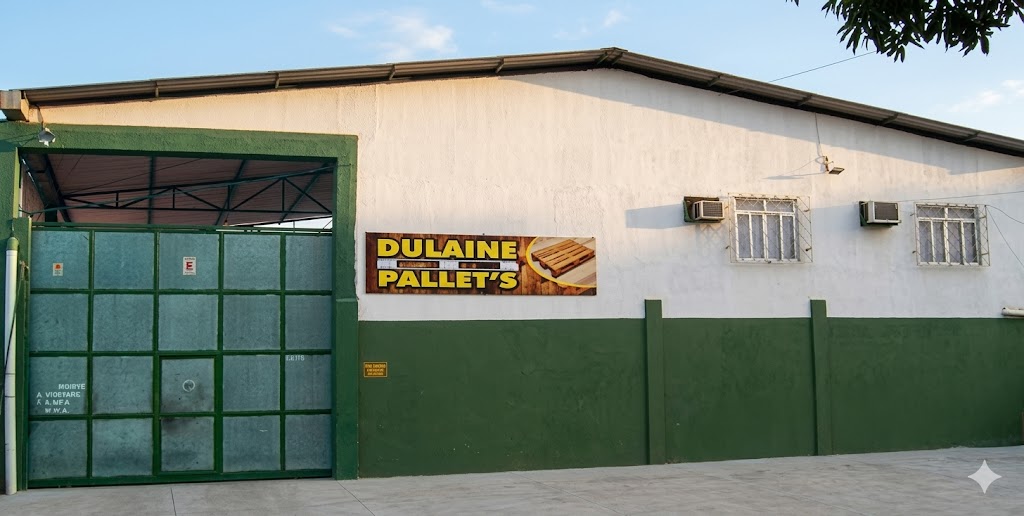 Fachada da empresa Dulaine Pallets em Duque de Caxias